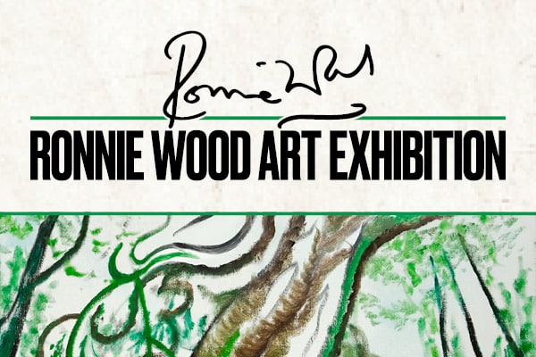 Ronnie Wood Art Exhibition