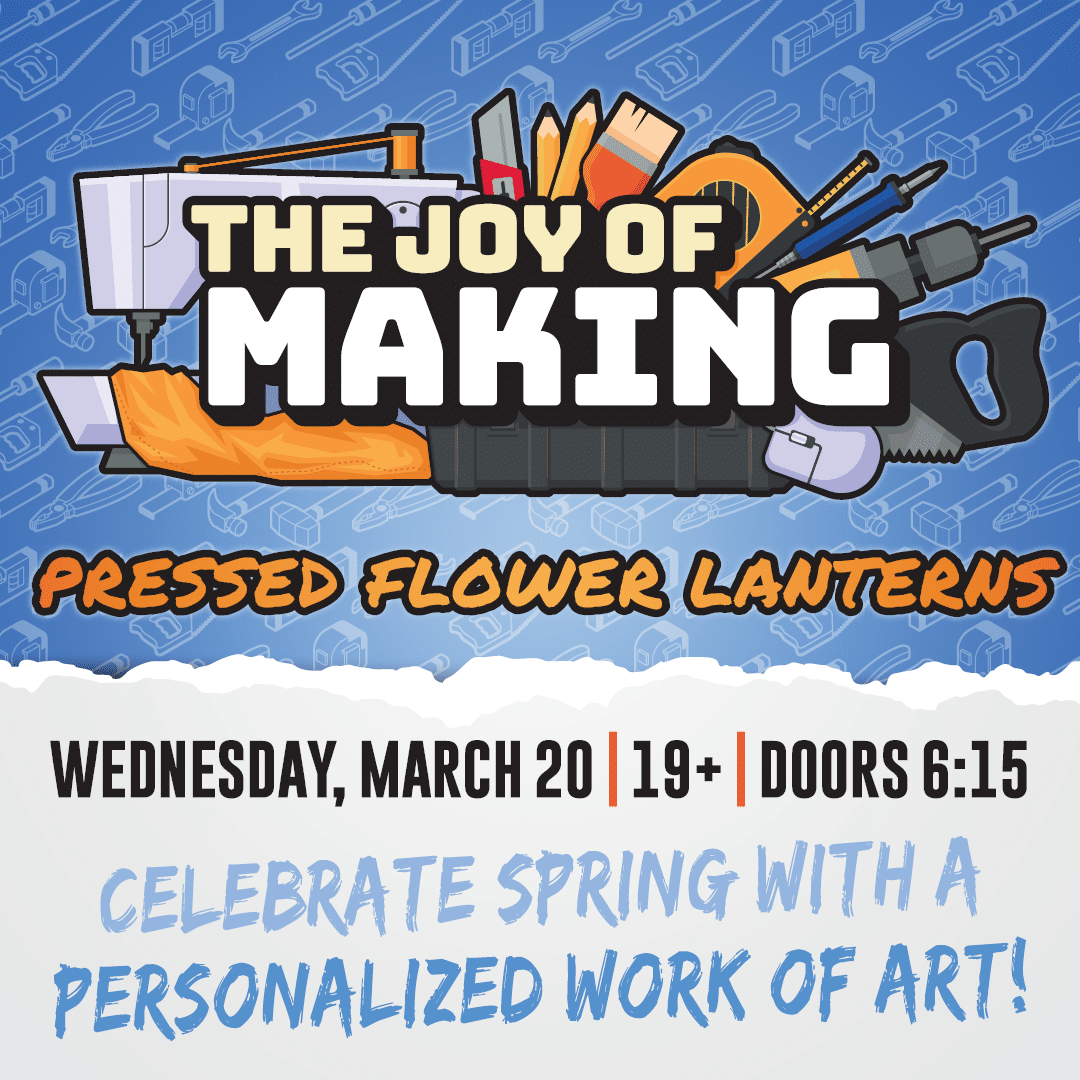 The Joy of Making: Pressed Spring Flower Lanterns (19+)